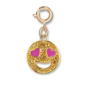 CHARMIT Gold Glitter Emoji